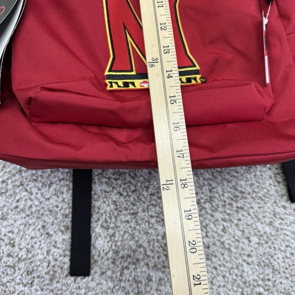 NEW Maryland Terrapins Ultimate Fan MOJO Backpack L710 Red NCAA Football